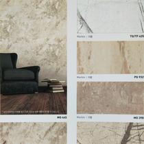 South Korean Samsung brick veins marble tattoo wallpaper wallpaper film Boeing soft sheet modern Nordic wind minimalist with back glue