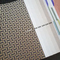 South Korea LG Waterproof Washable Wall Paper Wallpaper Coffee Color Cross Plaid Picnic Dining Room Decoration Background Wall AB Edition