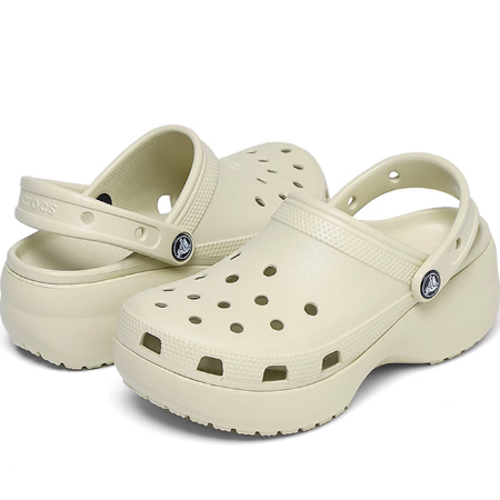 Authentic Crocs Cloud Puff Thick-Soled Outdoor Height-Increasing Shoes 207521 206750