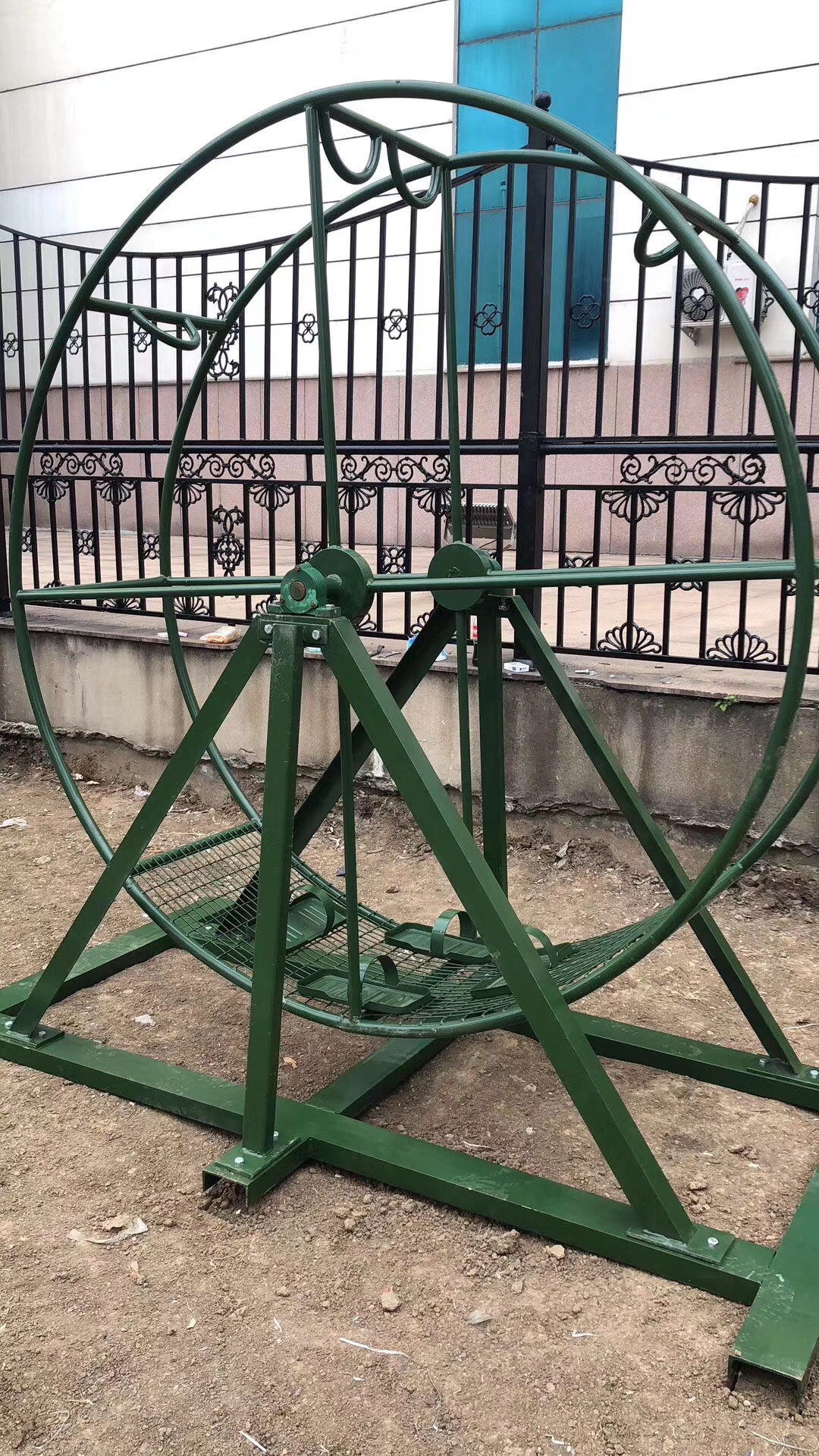 Roller spiral ladder wave wood anti-vertigo runner anti-vertigo roller flight training runner rotation expand training