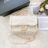 White Rabbit Candy Handmade Hall универсальная тканая сумка ручной работы своими руками из платины и шелка, смешанная вручную нить, специальная нить, чтобы скоротать время