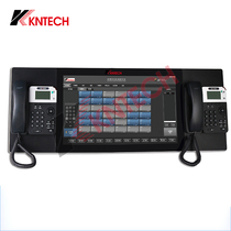 Industrial-grade touch screen dispatching station dual handle dispatching telephone Tunnel tunnel corridor dispatching center console