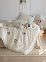 60 Tencel Tencel (Полотенце с вышивкой Mr. Dog) Бесплатная подушка