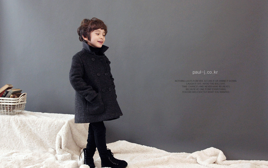 Manteau pour garcon en laine - Ref 2161381 Image 29