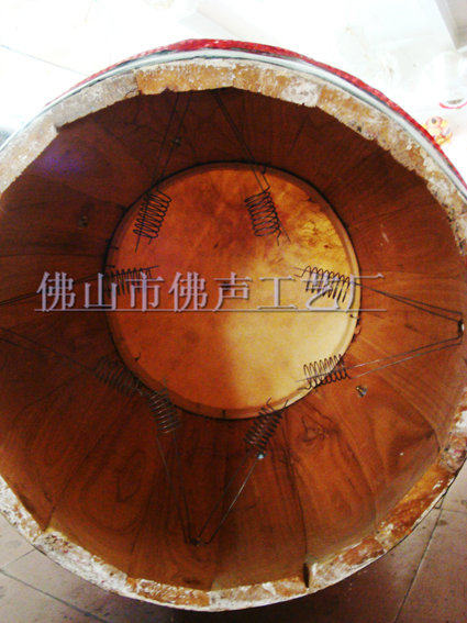 Super Value, Popular, Authentic Foshan Lion Dance, Dragon Boat, Drum, Buddhist Sound, High-Pitched Dance, Dragon and Lion Dance Instruments, Cowhide Performance Props