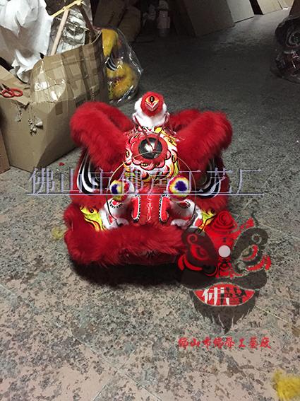 Ultra-value popularity Foshan lion's head Buddha clothing wool dance dragon dance lion Fool Mountain Lion Dance Performance Props South Lion Drum Manufacturer