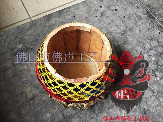 Super value and popular children's lion drum, lion head, 2 to 6 years old, first-layer cowhide drum, Foshan intangible cultural heritage lion dance props, handmade toys