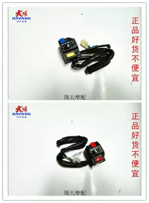 Original Yunyang locomotive DY125-7 35 150-4k 19 left and right brake handle handle seat horn ignition switch