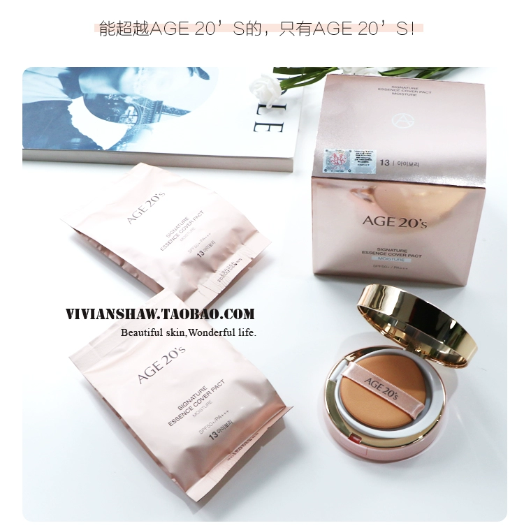 Gói thuế New love respageage20 air cushion bb cream dưỡng ẩm che khuyết điểm nước nhẹ nền tảng chất lỏng vanesa bb cream