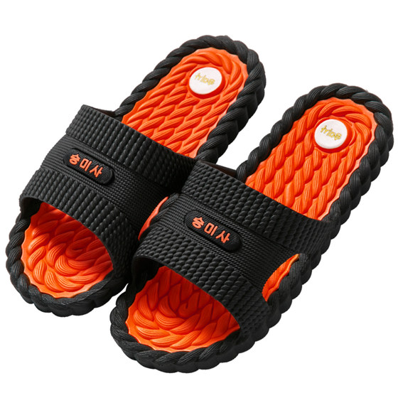 Slippers men's summer outdoor wear indoor bathroom bath non-slip couple home home soft bottom deodorant sandals and slippers home women