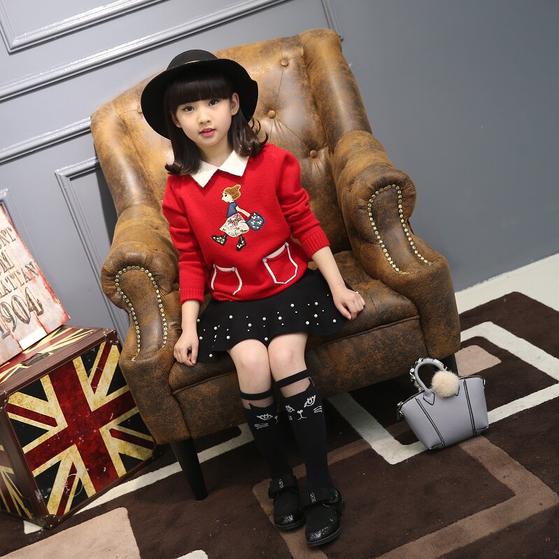 Jupe fillette en mélange - Ref 2049853 Image 26