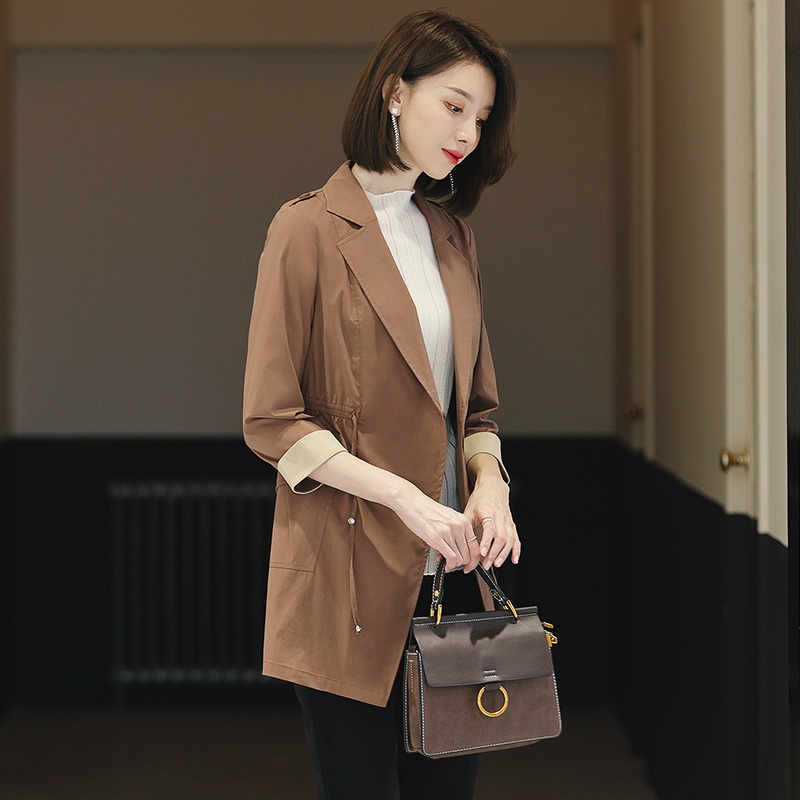 Trench pour femme      en Coton - Ref 3226334 Image 4