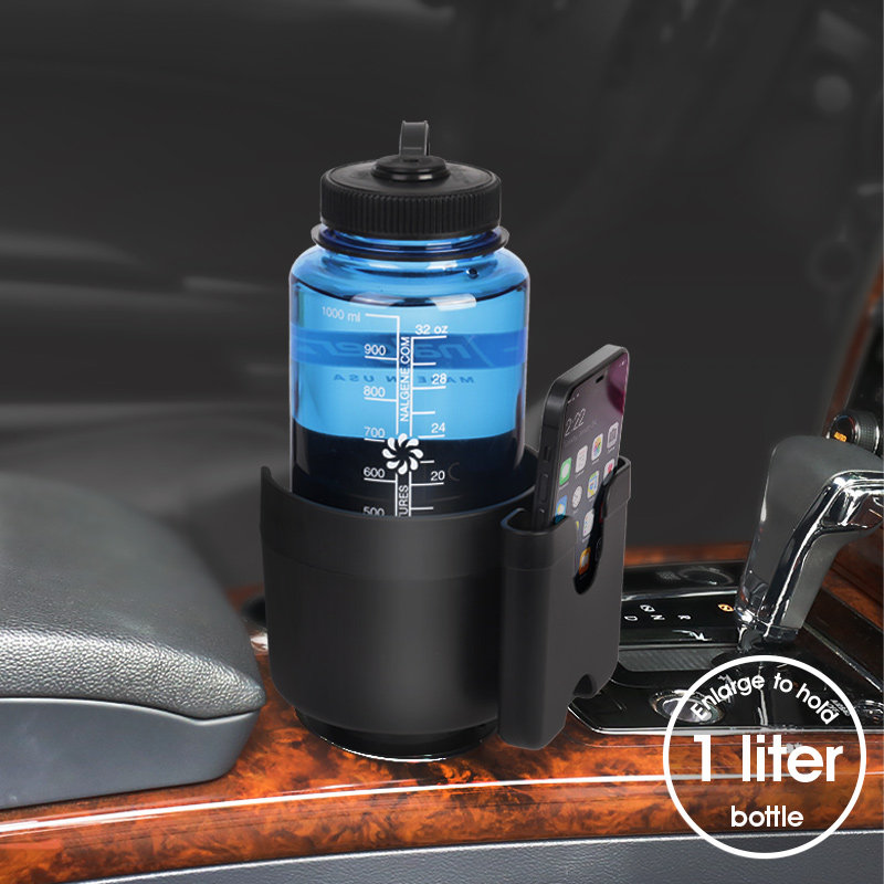 Car Bottle Cup Holder Water Cup Holder Beverage Holder Multifunctional Car Ashtray Extension Tea Cup Holder Mobile Phone Holder