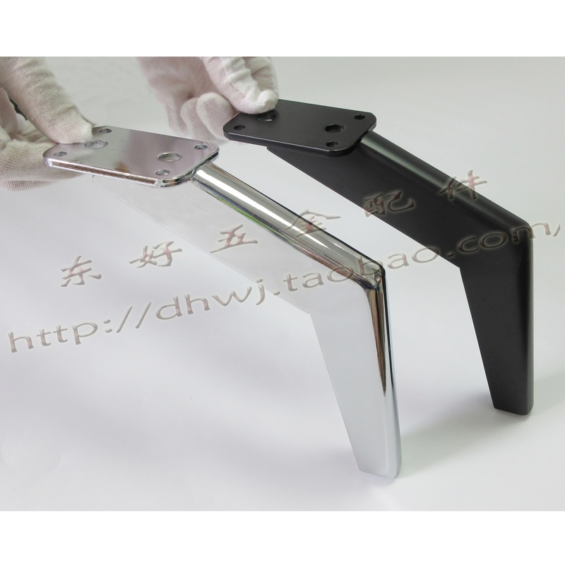 Black sofa feet Furniture feet Cabinet feet Coffee table feet Metal support feet Hardware sofa legs TV cabinet feet