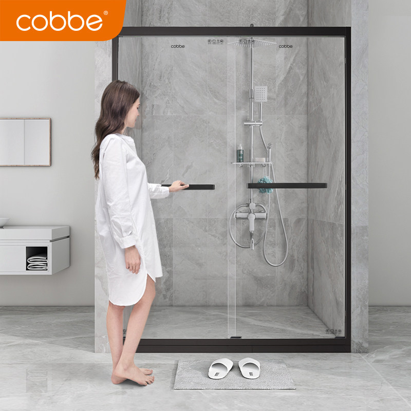 Cabe integral bathroom dry and wet separation partition one-line glass door shower room integrated bath room bathing room
