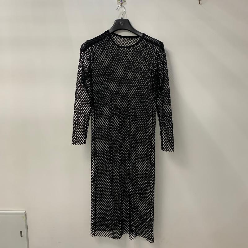 Large Mesh Fully Hollowed-Out Dress for Women, Summer Loose Plus-Size Cover-Up Dress, Unique Breathable Mesh Extra-Long European and American Style Dress Large Mesh Fully Hollowed-Out Dress for Women, Summer Loose Plus-Size Cover-Up Dress, Unique Breathable Mesh Extra-Long European and American Style Dress