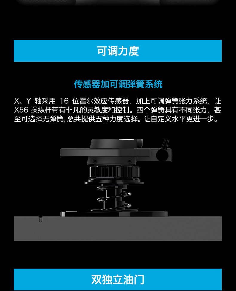 [Spot SF] Logitech G Titanium Saitek X56 Microsoft Flight Simulator Rocker Trò chơi điều khiển Logitech Titan X56 - Cần điều khiển tay ps3
