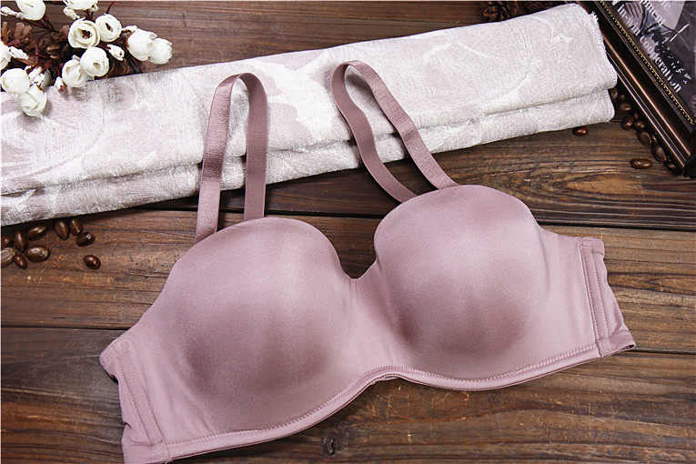 A16 dai*fen полудверный Чашка девушка бюстгальтер гладкий свадьба бюстгальтер сторона получать груди платья нижнее белье 70A75B75D75E 