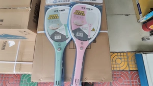 正牛 Перезаряжаемая электрическая мухобойка от комаров с зарядкой для домашнего использования, большое мощное средство от комаров, литиевые батарейки