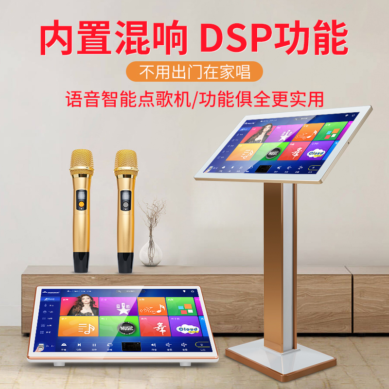 Soundking Family Ktv Dot Song Machine Touch Screen All Home Double System Points Vocals Karaoke points vocals