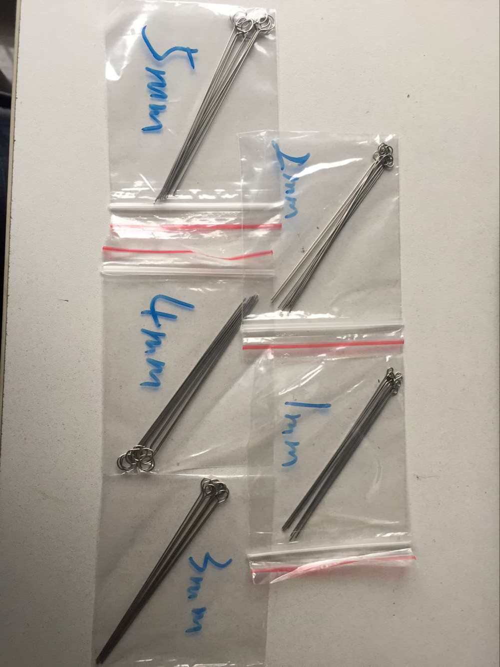 纯镍铬丝接种环 10只/包 环径1mm 2mm 3mm 4mm 5mm