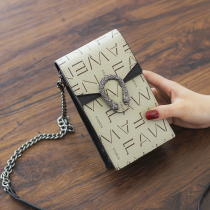 ChristyKathy womens bag wallet mobile phone bag 2020 new limited leather messenger shoulder joker chain bag