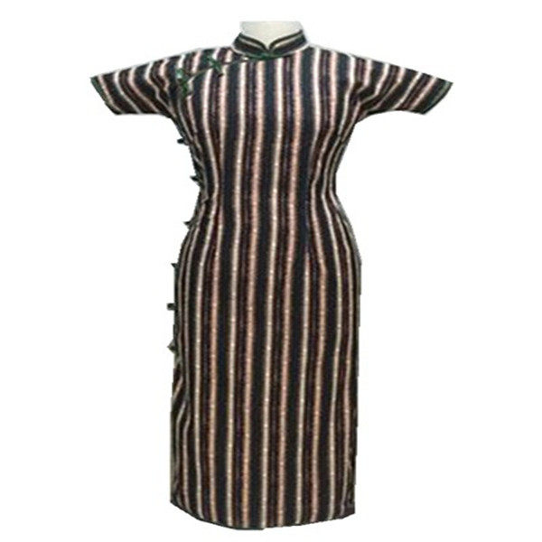 Clothing custom-made model one-piece women's cotton linen cheongsam pattern cutting drawing clothes cardboard physical electronic version 1721