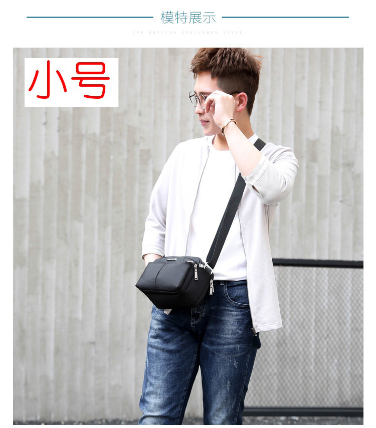 Túi xách nam trung niên trở lên không thấm nước Oxford vải chéo vai gói bố nam kinh doanh bình thường túi du lịch ba lô balo lv
