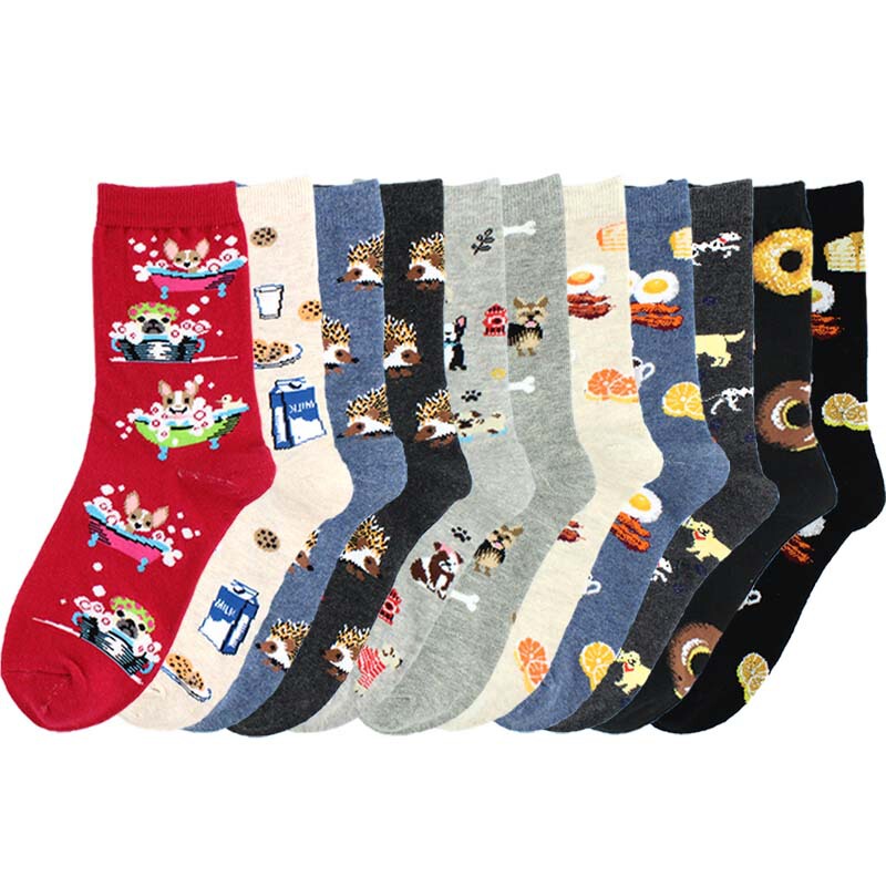 New Cartoon Cross-Border Creative Socks, Women's Socks, Unisex Socks, Trendy Brand Cotton Socks, Amazon and Aliexpress Style Socks