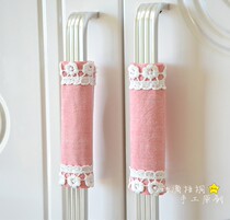Simple cloth art pull gloves cabinet door handle gloves anti-collision protective cover cabinet double door drawer children safety customization