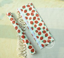 Fabric double door refrigerator door gloves protective cover beautiful cold and warm pair