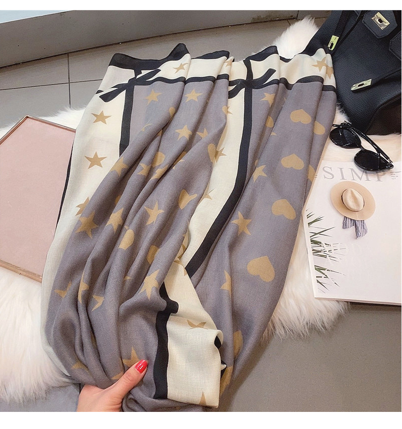 Temperament Bowknot Cotton Linen Women's Spring and Autumn Korean Version Versatile Long Style Large Shawl Winter Wrap_voghion.com