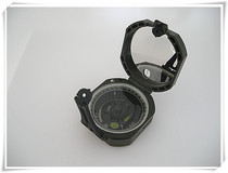 Surveying and mapping compass military green comes with other functions such as level reading sight and mirror.