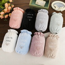 Princess light color cuffs trend sleeves Womens fashion personality sleeves Fresh girls adult children green sleeves