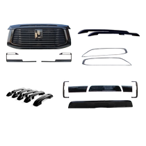 Tank 500 Black Warrior patch Hi4 plug-in hybrid car window trim strip car chrome strip black car logo grille modification