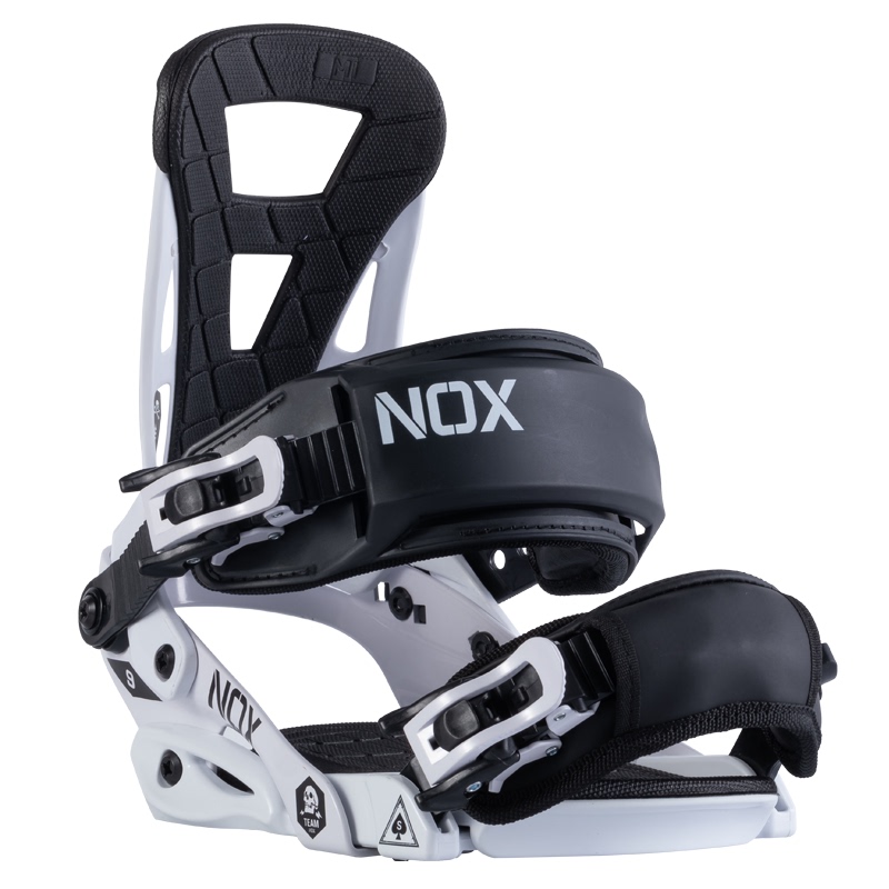 Ski Bindings, Snowboard Bindings, All-Terrain Bindings, Black and White, Unisex