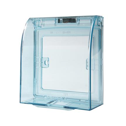 Bull switch socket 86 type transparent waterproof socket box splash box waterproof cover socket bathroom waterproof box