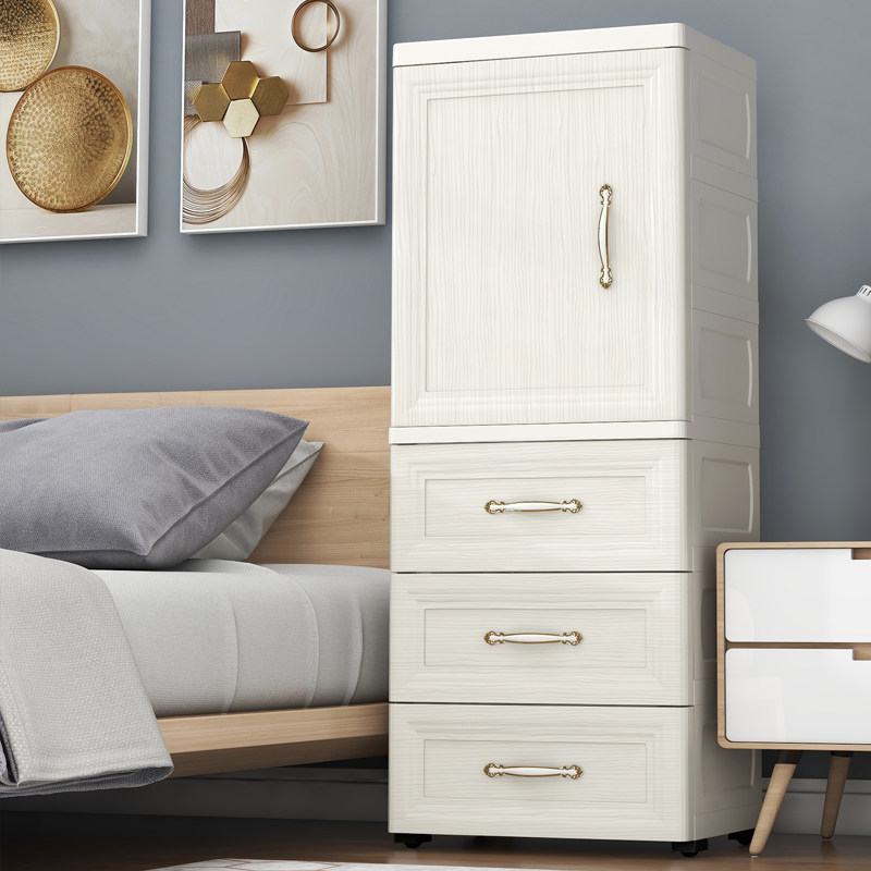 40cm nip open door drawer DRAWER CONTAINING CABINET PLASTIC KITCHEN SHELVE TOILET DEBRIS NARROW SLIT LOCKER-Taobao