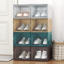 Thickened Transparent Shoe Box Plastic Simple Aj Shoe Rack Domestic Dorm Dust Provincial Space Multilayer Containing Cabinet Shoes Cabinet