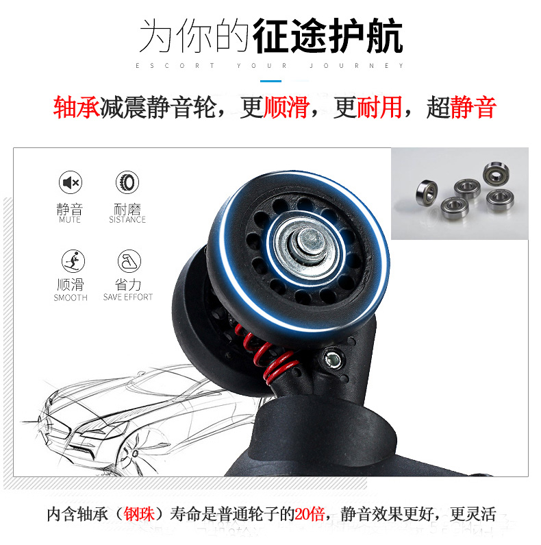 Kangaroo nhôm kinh doanh khung xe đẩy trường hợp nam vali nữ vali hộp sinh viên bánh xe phổ 20 22 24 26 vali sz 24