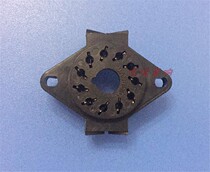 New adhesive wood 11 foot electronic tube holder GZS11-A silver plated foot eleven foot tube holder PCB foot