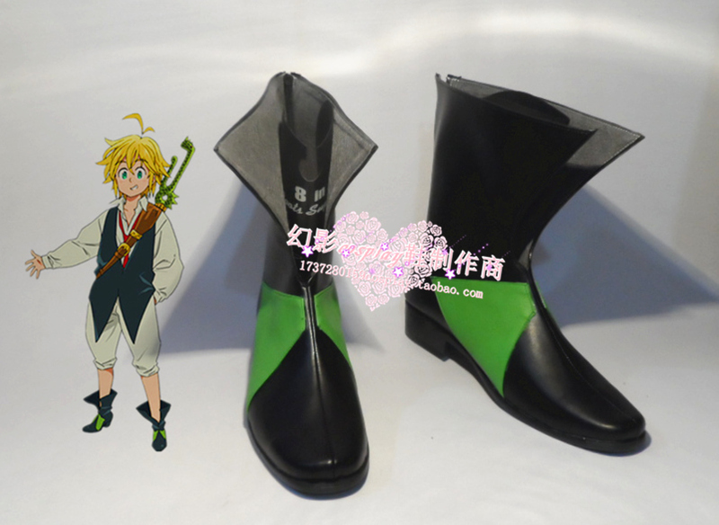 No. 543 Seven Deadly Sins Seven Original Sins Sin of Wrath Meliodas Cosplay Shoes No. 543 Seven Deadly Sins Seven Original Sins Sin of Wrath Meliodas Cosplay Shoes