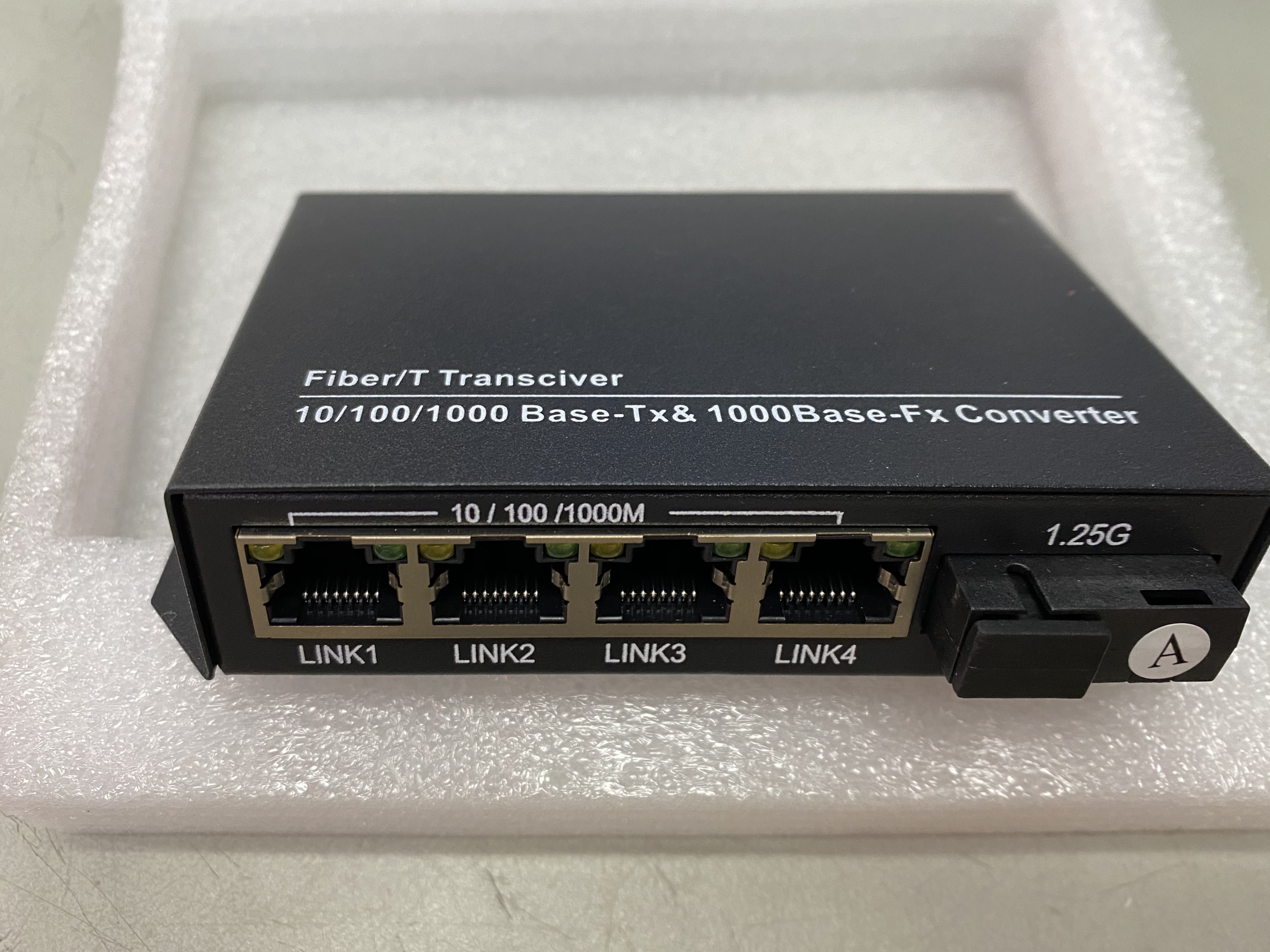 1 light 4 electricity single mode single fiber optical fiber transceiver photoelectric converter one gigabit