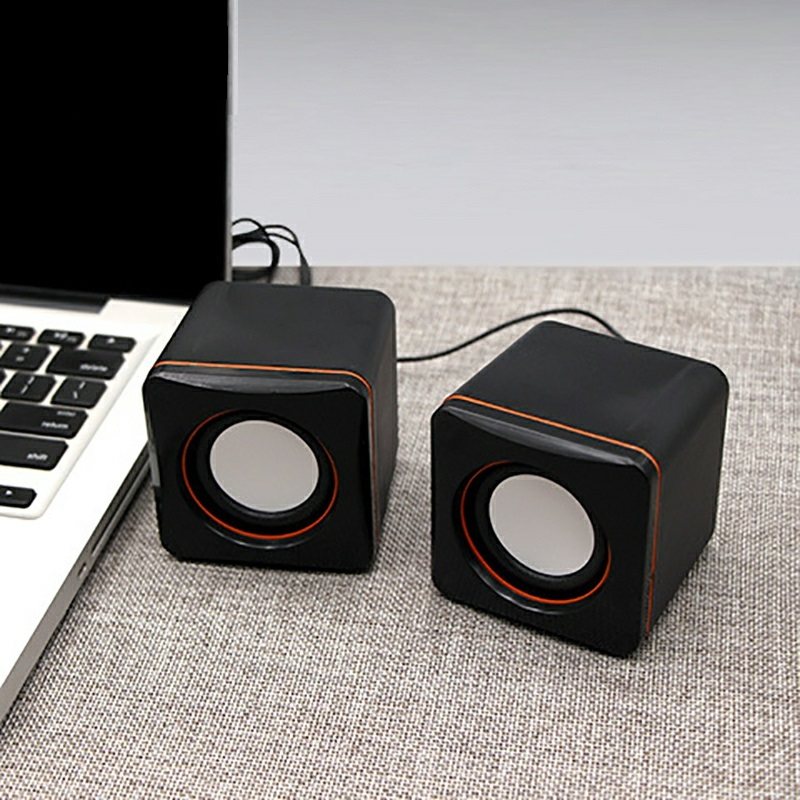 101 small square paper speaker speaker Multimedia Notebook Computer mobile phone USB 2 0 mini stereo