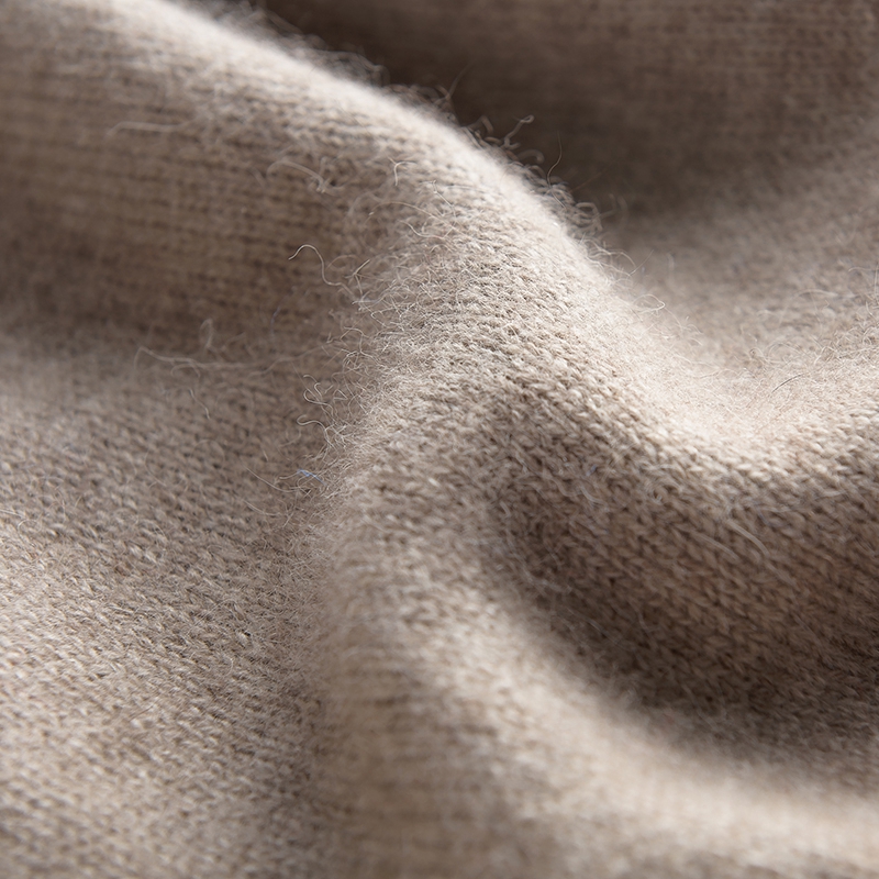 Mùa thu và mùa đông cổ chữ V cổ nam 100% áo len cashmere nguyên chất áo cổ lọ nam