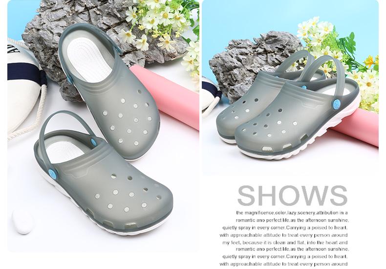 Merampus mùa hè mới cho nam giày chống trượt tốc độ Dit lỗ giày nam dép đi biển giày puma nam