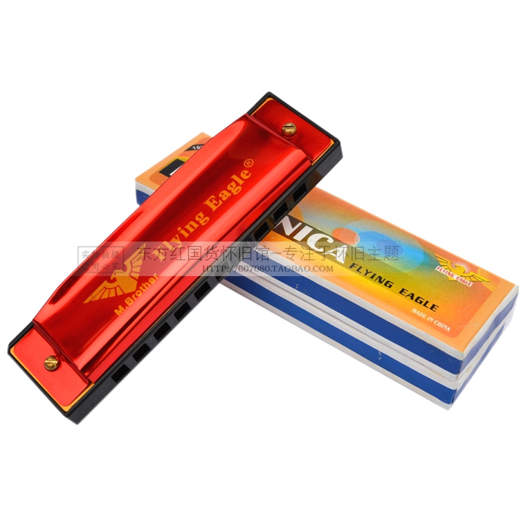80 sau hoài cổ nạp thùng nhôm tấm vỏ 10 lỗ trẻ em đồ chơi kèn Orff nhạc cụ đồ chơi giáo dục cửa hàng đồ chơi trẻ em