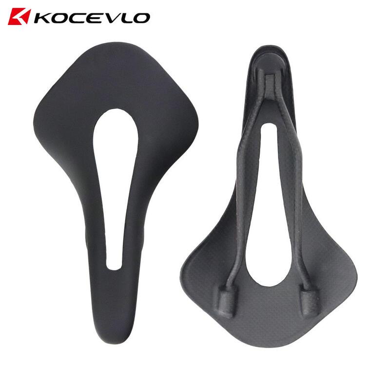 Kocevlo Lightweight Full Carbon Fiber Mountain Bike Road Bike Bicycle Seat Cushion Saddle Ultra-Light
