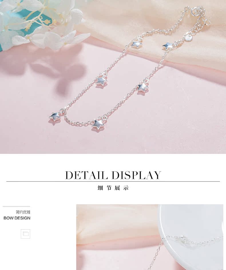 Chaine de cheville Femme en Argenterie - Ref 3103793 Image 11