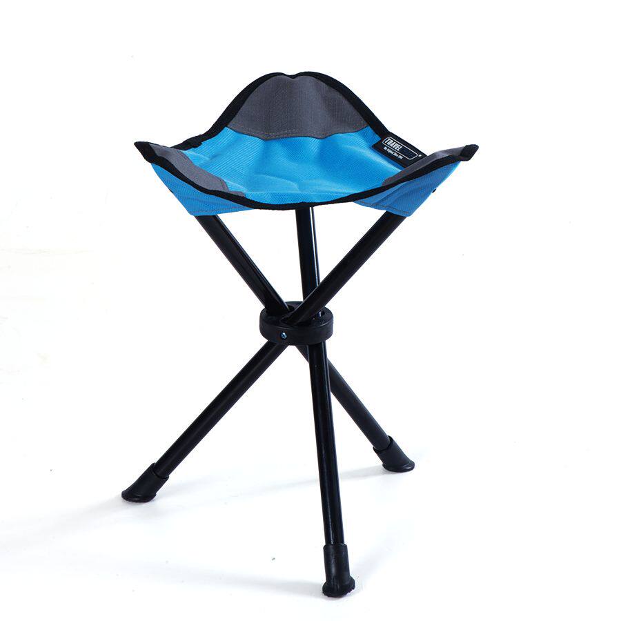 Light-loaded triangle stool tripod chair with chair outdoor mini chair folding chair fishing